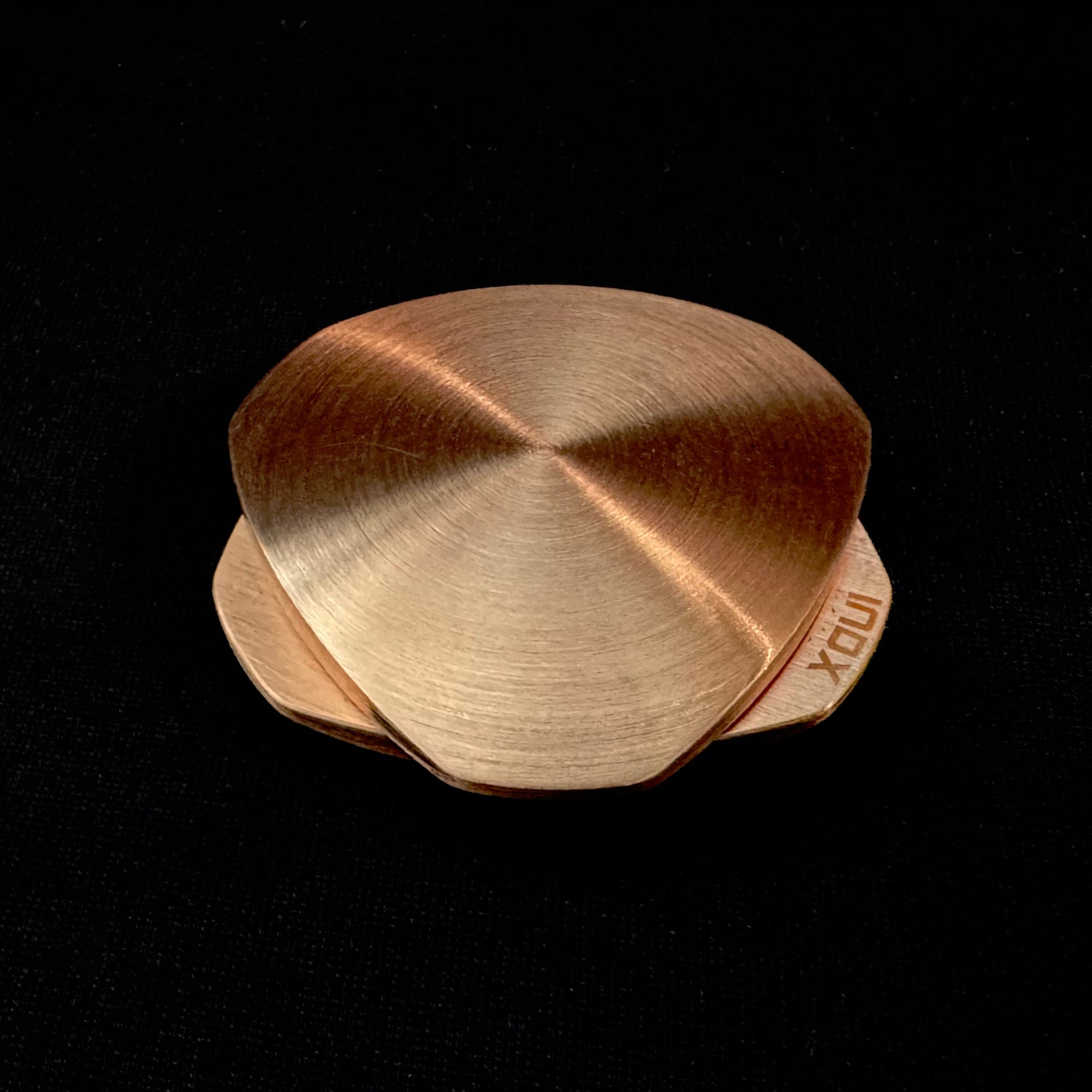 INDX Silent satisfying magnetic haptic desk toy - brushed copper